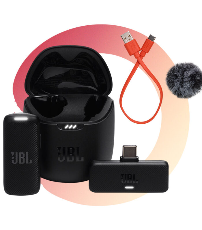 MICRÓFONO JBL DE CORBATA QUANTUM STREAM