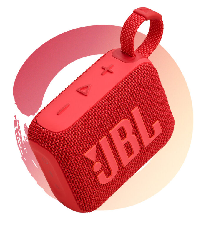 PARLANTE PORTÁTIL JBL GO4 / ROJO
