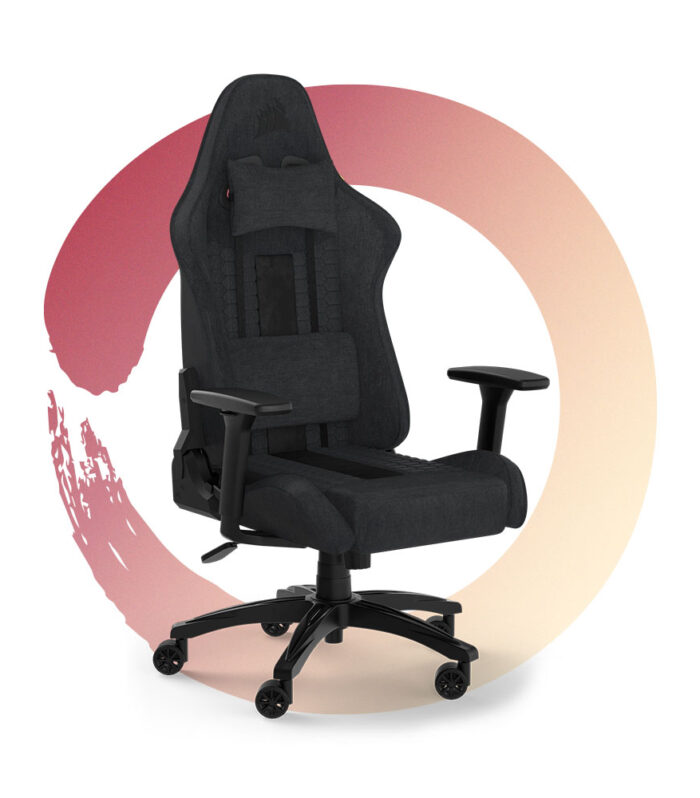 SILLA GAMER CORSAIR TC100 RELAXED TELA GRIS